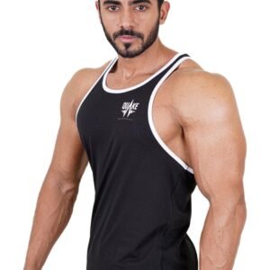 Q Tank Top (Black) - Front