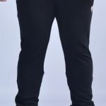 Q MEN Joggers (Black) - Front